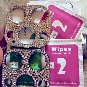 Diamond detailed lens cover iPhone 13 Pro MAX